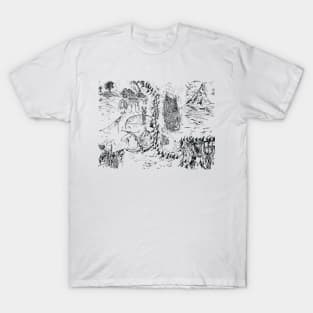 Middle Earth Map LOTR T-Shirt